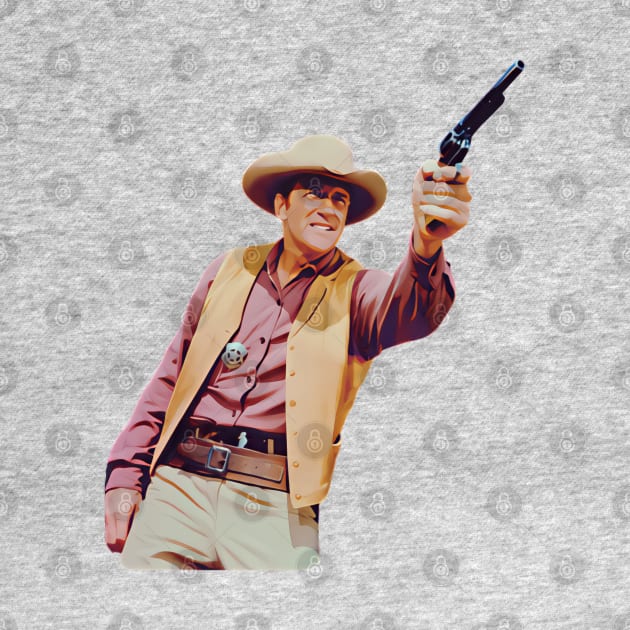 Gunsmoke - Matt Dillon by wildzerouk